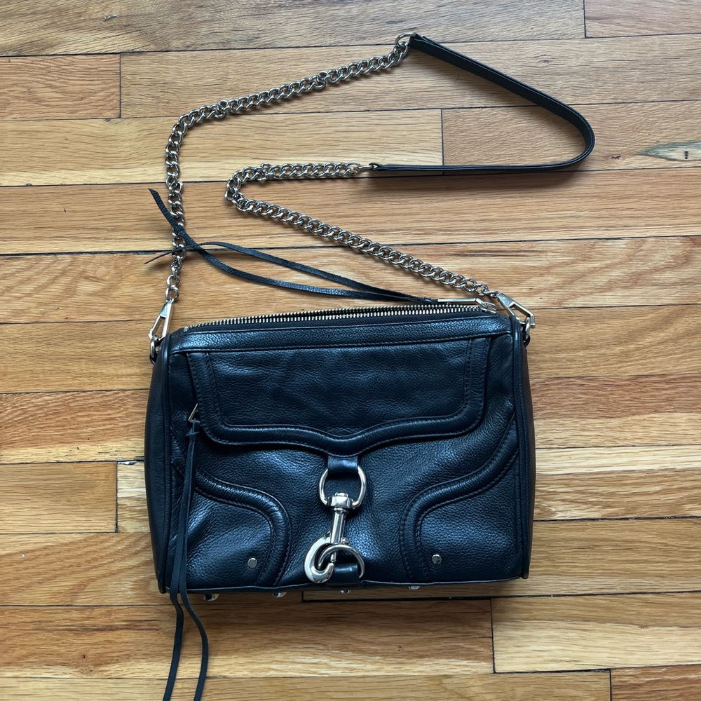 REBECCA MINKOFF cross body chain purse
